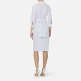 Abito in cotone stretch - Elisabetta Franchi AB95562E2 360 ELISABETTA FRANCHI 