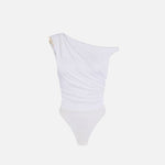 Body con spalla gioiello - Elisabetta Franchi BO01361E2 360 ELISABETTA FRANCHI 