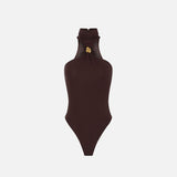 Body con gioiello - Elisabetta Franchi BO01761E2 EV9 ELISABETTA FRANCHI 