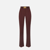 Pantalone in tessuto tecnico - Elisabetta Franchi PA17261E2 644 ELISABETTA FRANCHI 