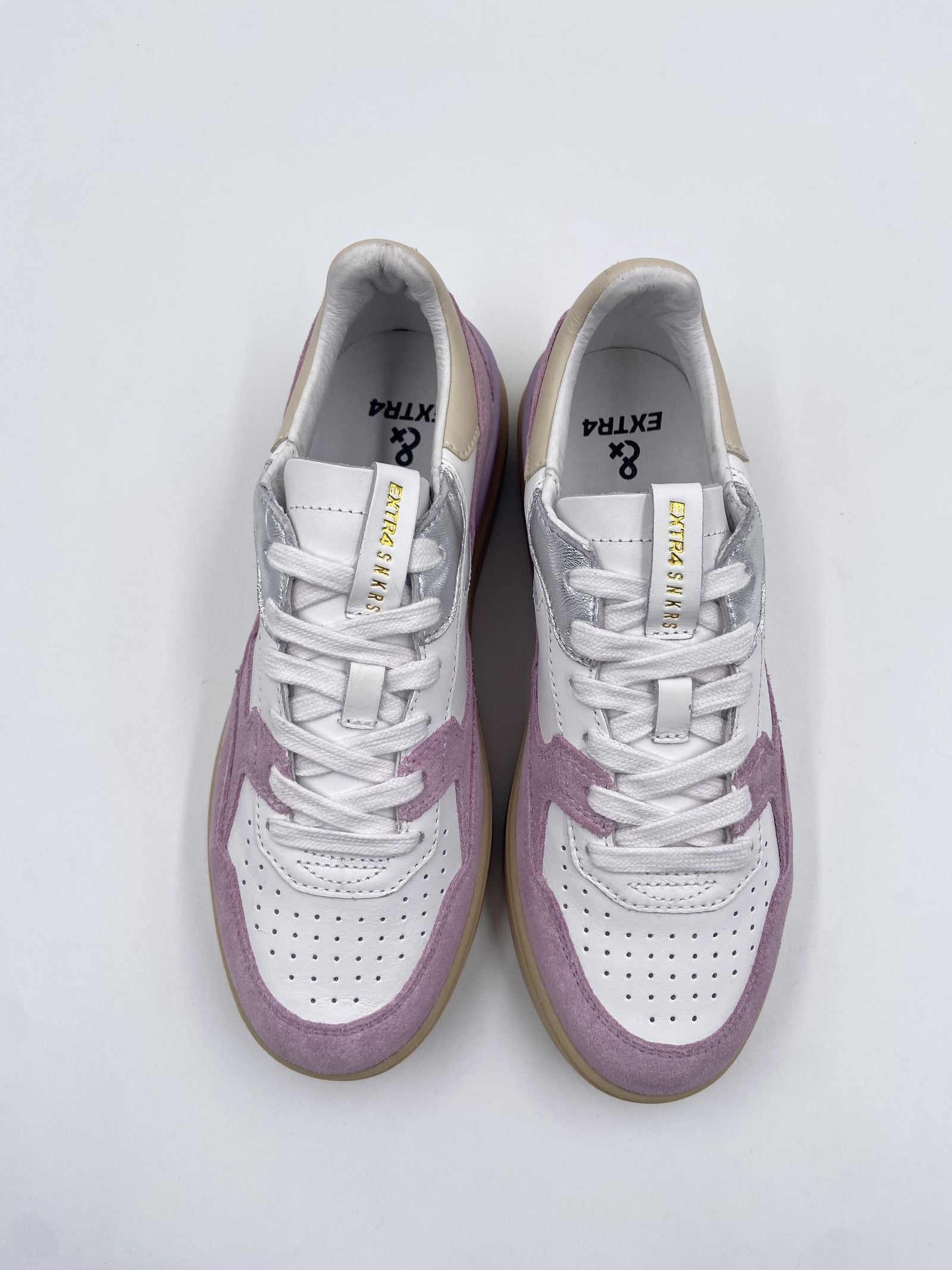 Sneakers Club Tennis 1.11 - Extr4 1209022 BIANCOLILLA EXTR4 