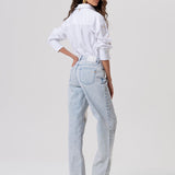 Jeans straight fit con trasparenze - Fracomina FP26SV2014D409P4 685 FRACOMINA 