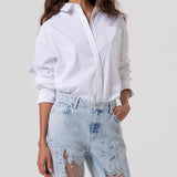 Jeans straight fit con trasparenze - Fracomina FP26SV2014D409P4 685 FRACOMINA 