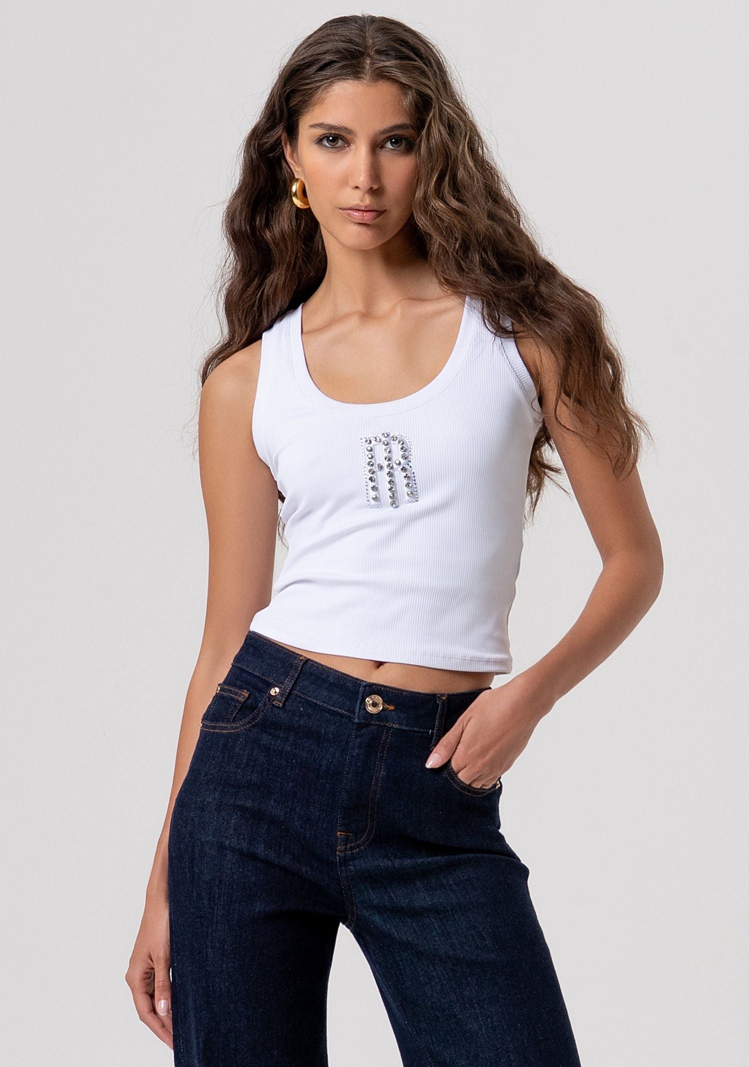 Jeans flare effetto push up - Fracomina FP26SV8050D46493 L23 FRACOMINA 