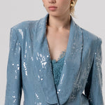 Giacca con paillettes - Fracomina FQ26SJ3002W498N6 C33 FRACOMINA 
