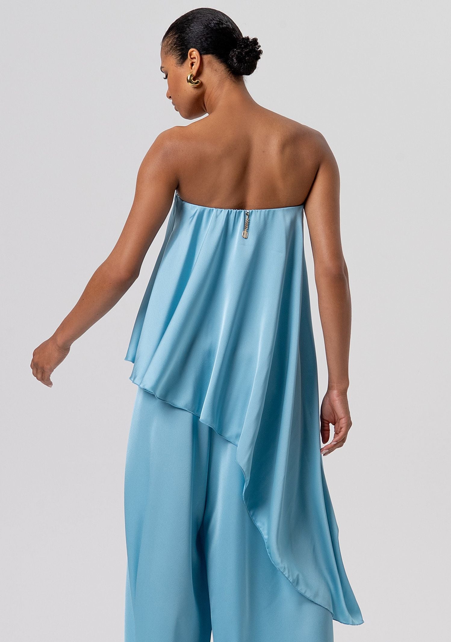 Top blusa asimmetrico - Fracomina FQ26ST1007W41101 C33 FRACOMINA 