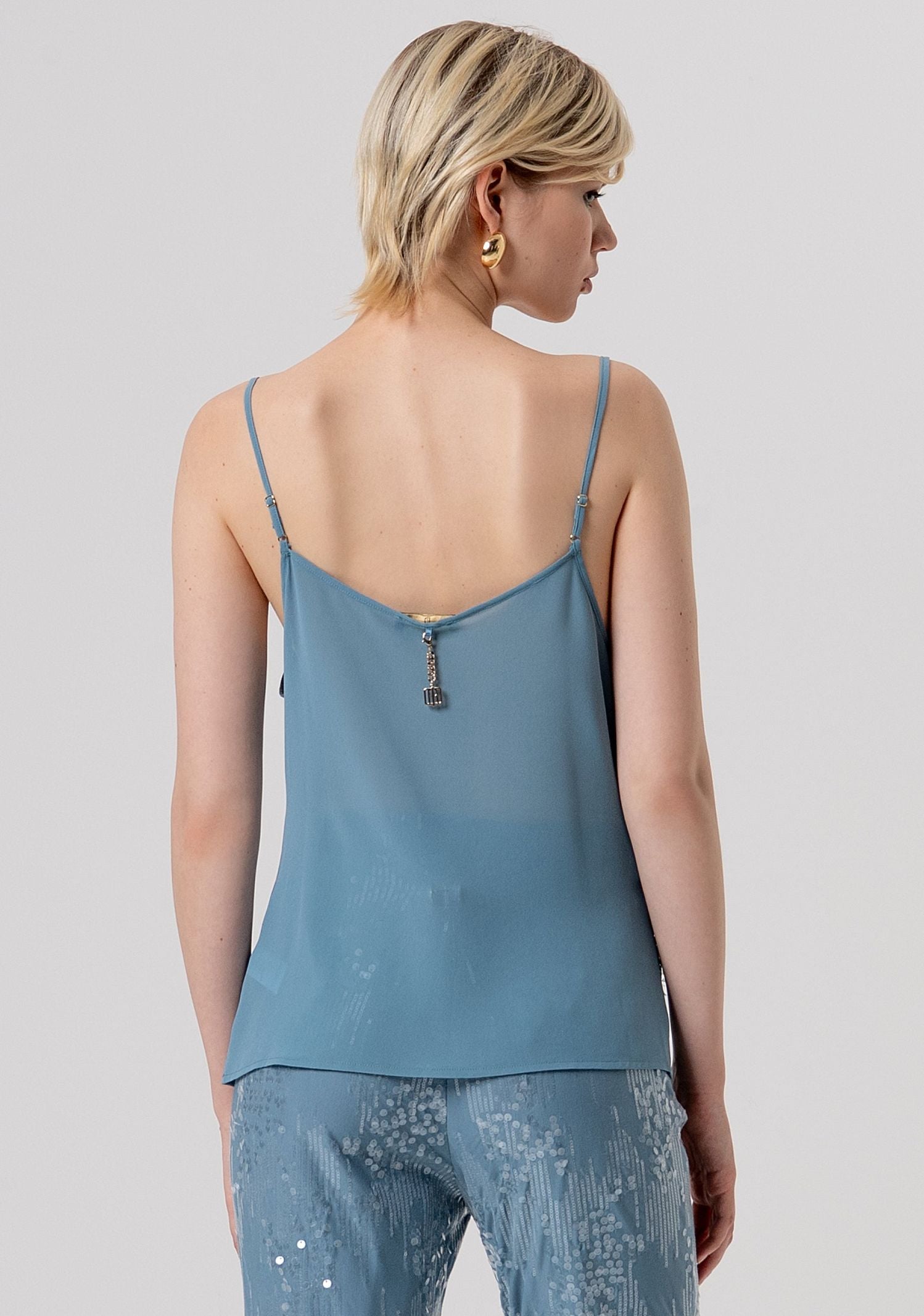 Top con inserto in pizzo - Fracomina FQ26ST2002W41201 C33 FRACOMINA 
