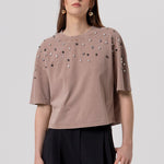 T-shirt over con gioielli - Fracomina FR26ST3049J40001 M31 FRACOMINA 