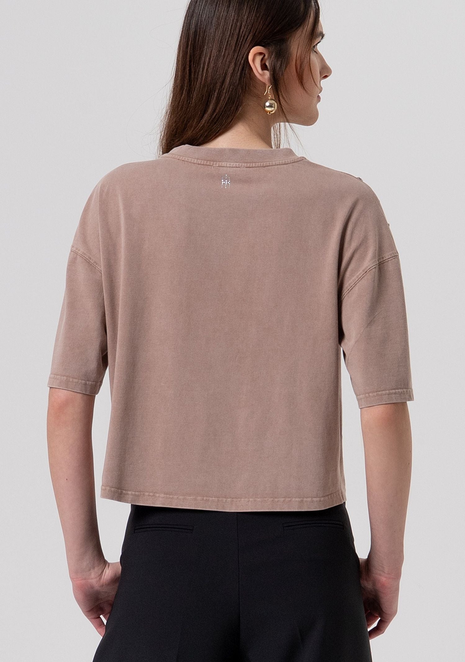 T-shirt over con gioielli - Fracomina FR26ST3049J40001 M31 FRACOMINA 