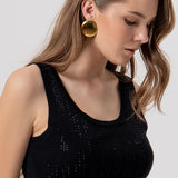 Top con strass - Fracomina FR26ST4005K524R9 053 FRACOMINA 