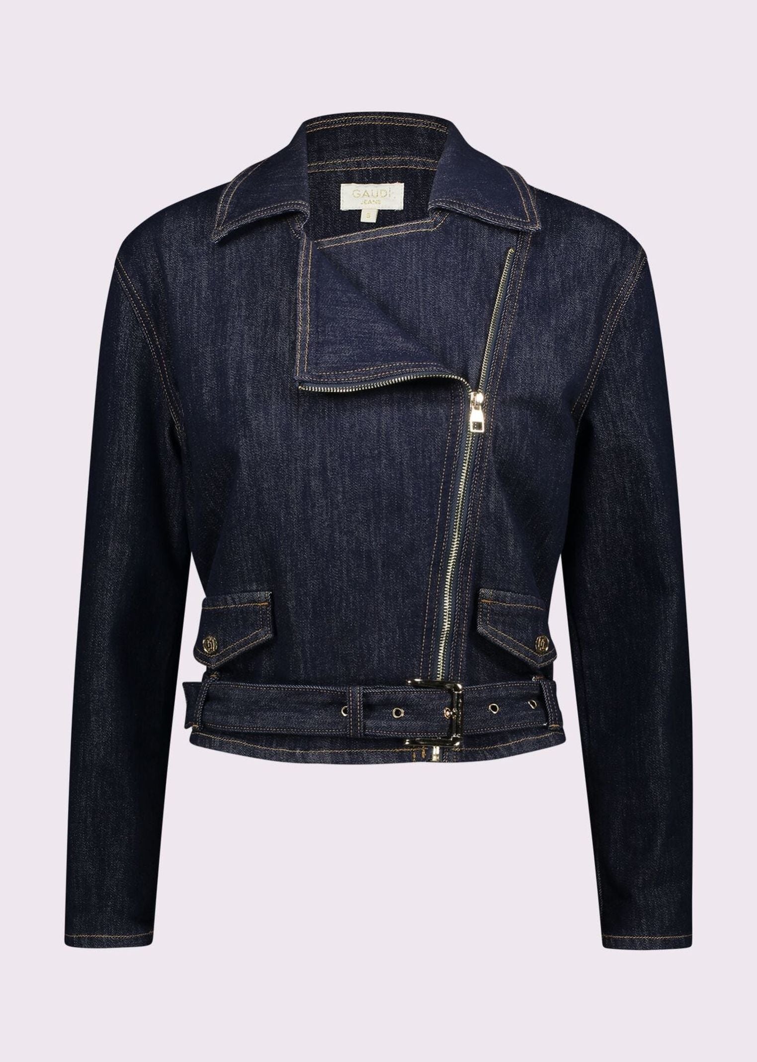 Giubbotto biker con cintura - Gaudi 611BD36001 00 GAUDI' 