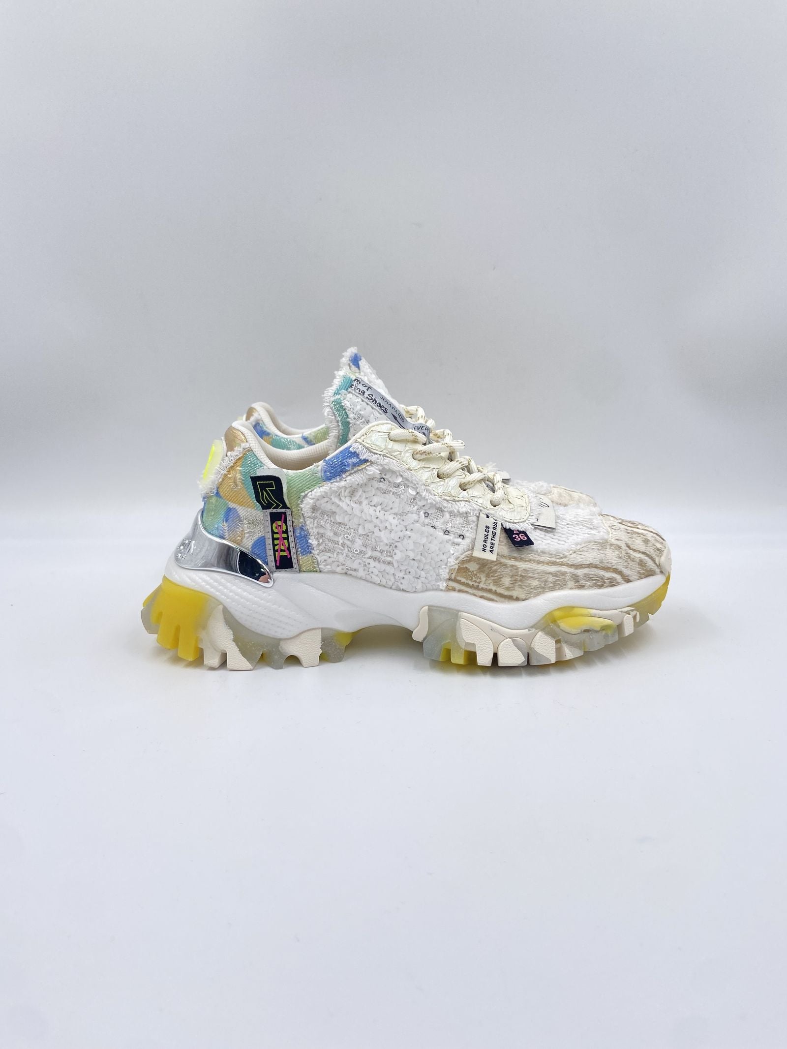 Sneakers giallo bianco - Joia Paris Clash 2001041 GIALLO JOIAPARIS 