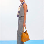 Pantalone in twill a righe - LolaCasademunt LS2614016 20N LOLA 