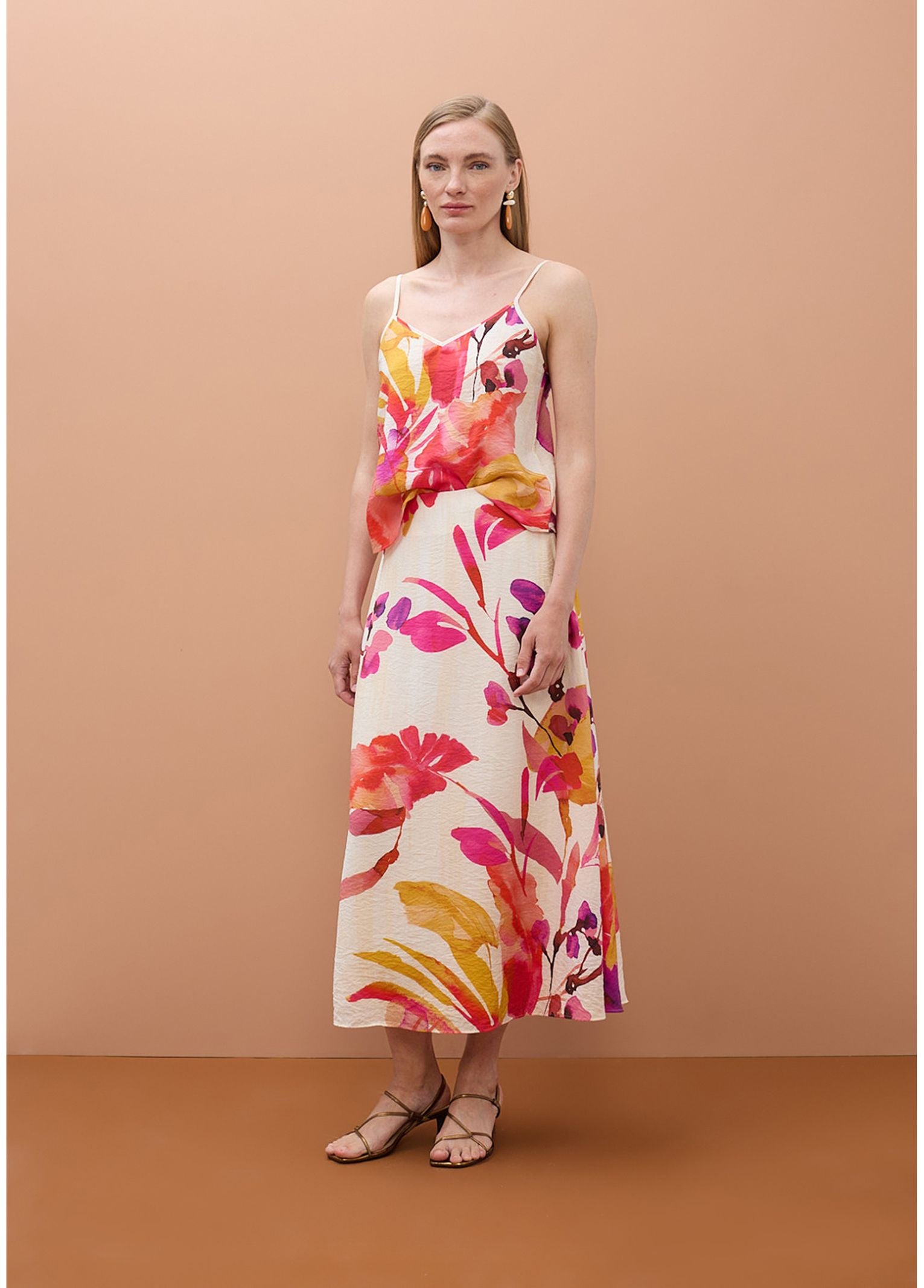 Gonna stampa floreale - Maite MS2608003 20Z MAITE 