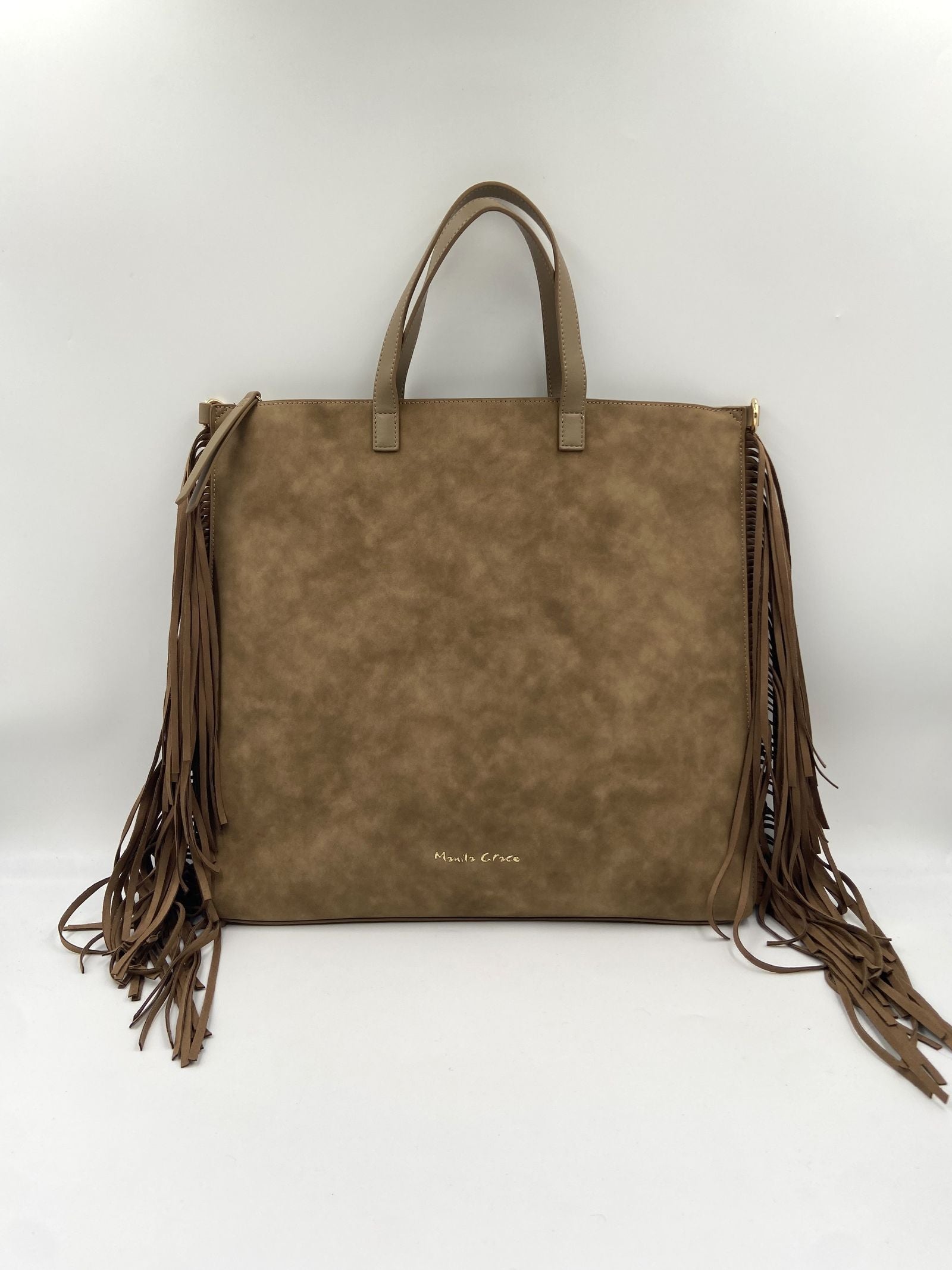 Borsa Zaino frange - Manila Grace B803EU MD607 MANILA GRACE 