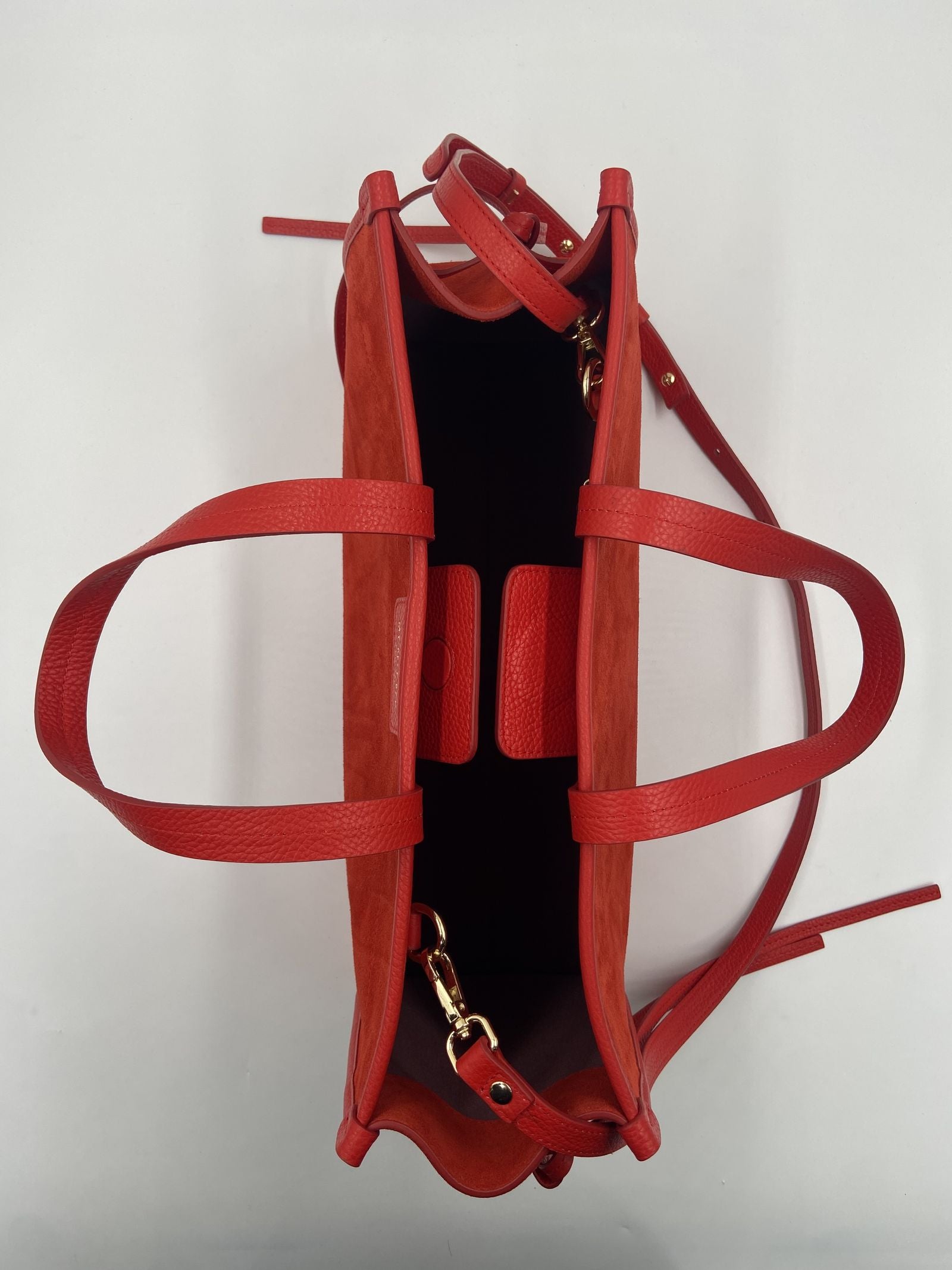 Borsa Diva scamosciata - My Best Bag S1MYB2034 SCARLETRED MY BEST BAG 