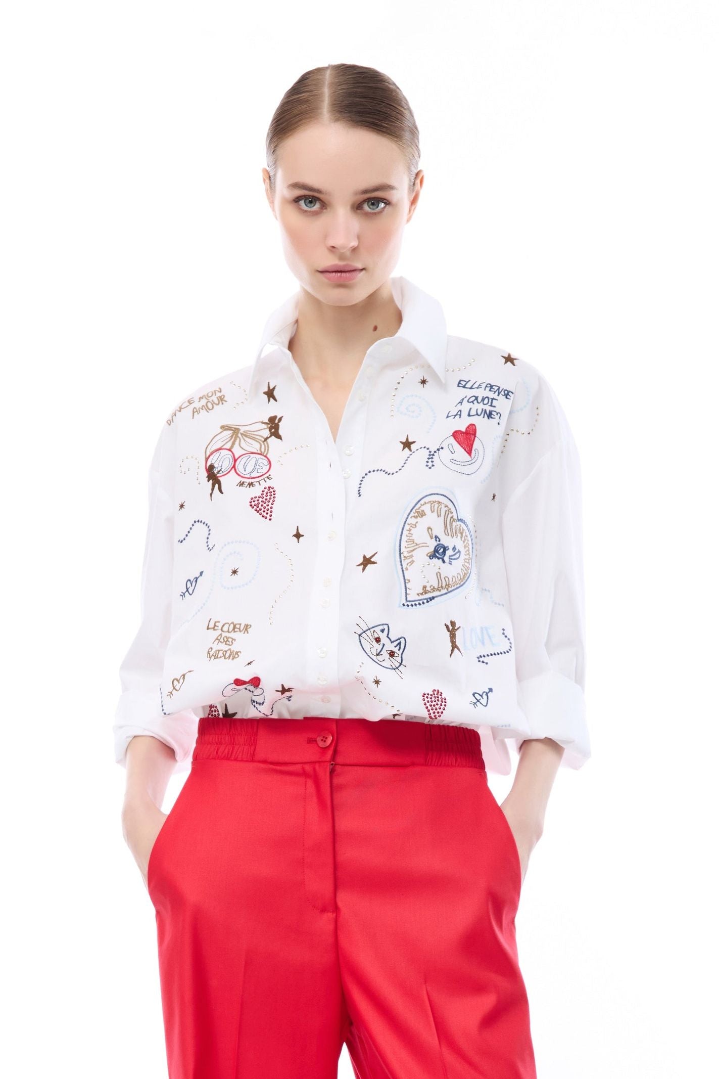 Camicia Fanny - Nenette 41BBFANNY 0001 NENETTE 
