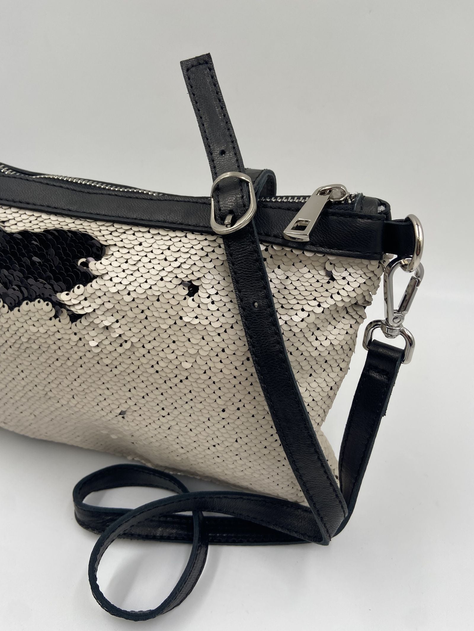 Borsa pochette - Ofelia 16081 BIANCONERO OFELIA 