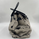 Borsa handbag paillettes - Ofelia 16252 BEIGENERO OFELIA 