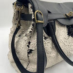 Borsa handbag paillettes - Ofelia 16252 BEIGENERO OFELIA 