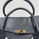 Borsa handbag paillettes - Ofelia 16252 BEIGENERO OFELIA 