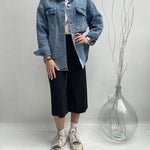 Giacca over in denim - Ofelia 223606JC1192118 DENIM OFELIA 