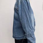 Camicia cropped in denim - Ofelia 224101JC9566102 DENIM OFELIA 