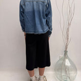 Camicia cropped in denim - Ofelia 224101JC9566102 DENIM OFELIA 