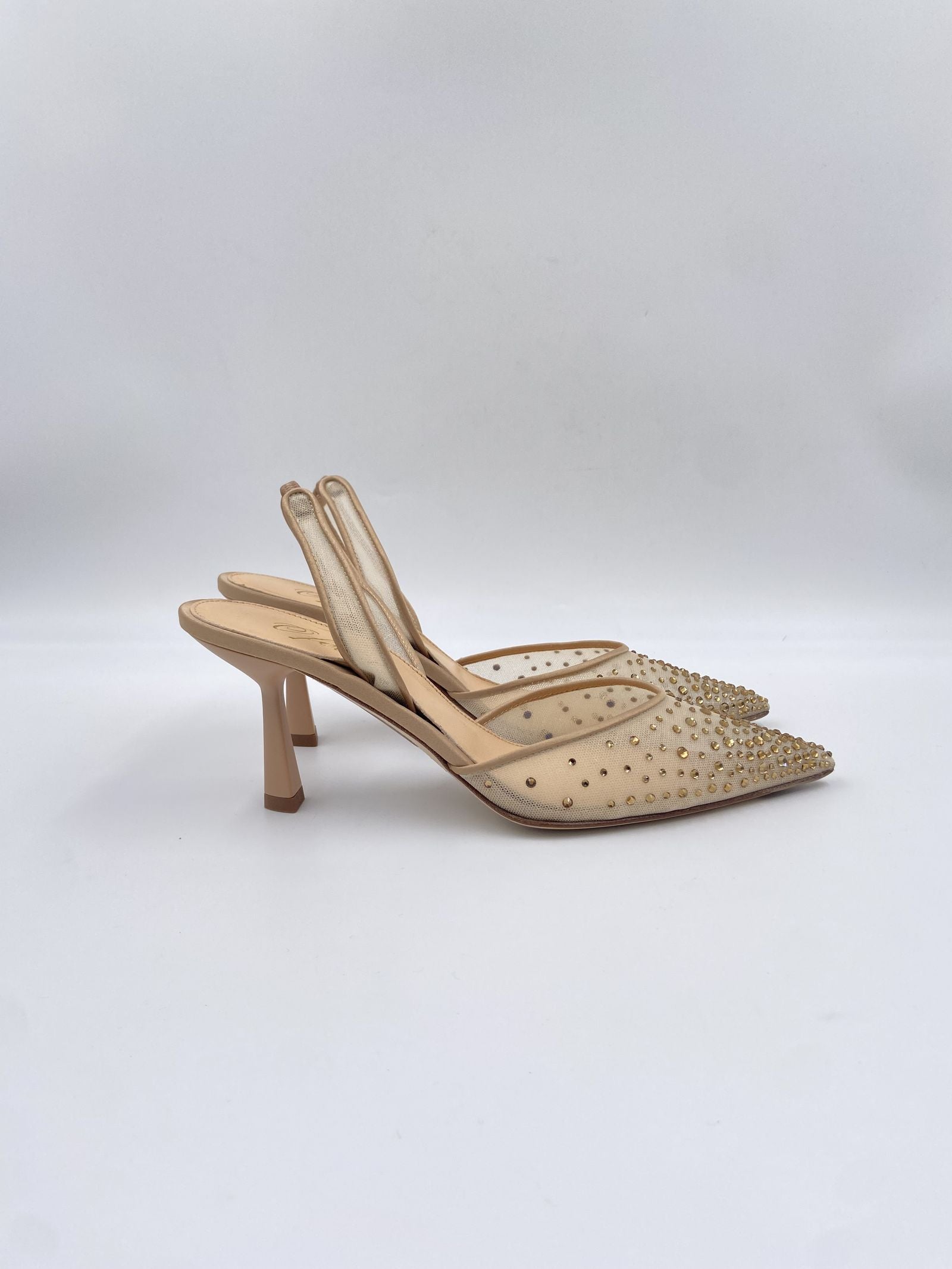 Slingback con perline - Ofelia 3048 NUDE OFELIA 