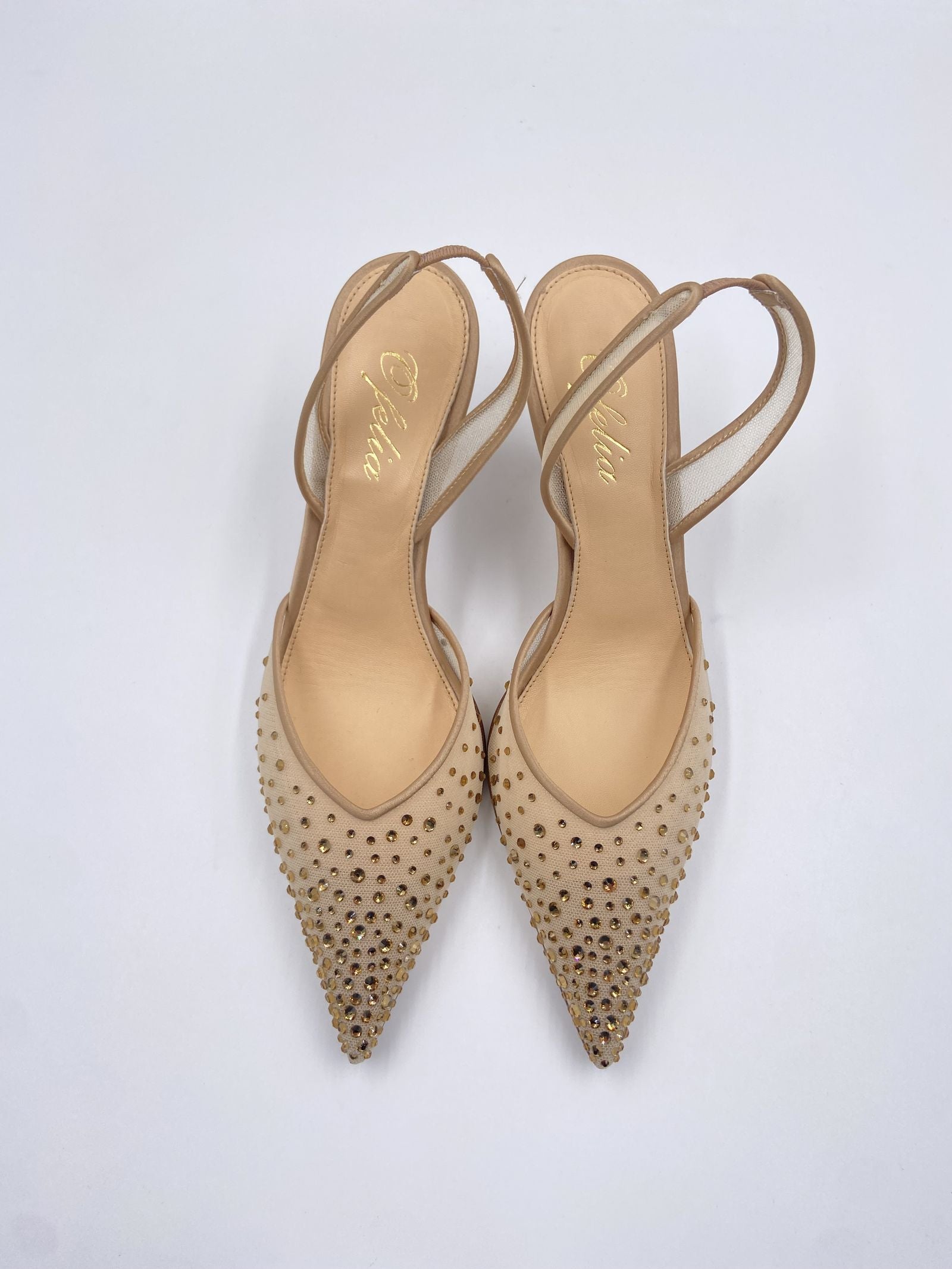 Slingback con perline - Ofelia 3048 NUDE OFELIA 