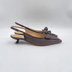 Slingback con fiocco - Ofelia 3069 MORO OFELIA 
