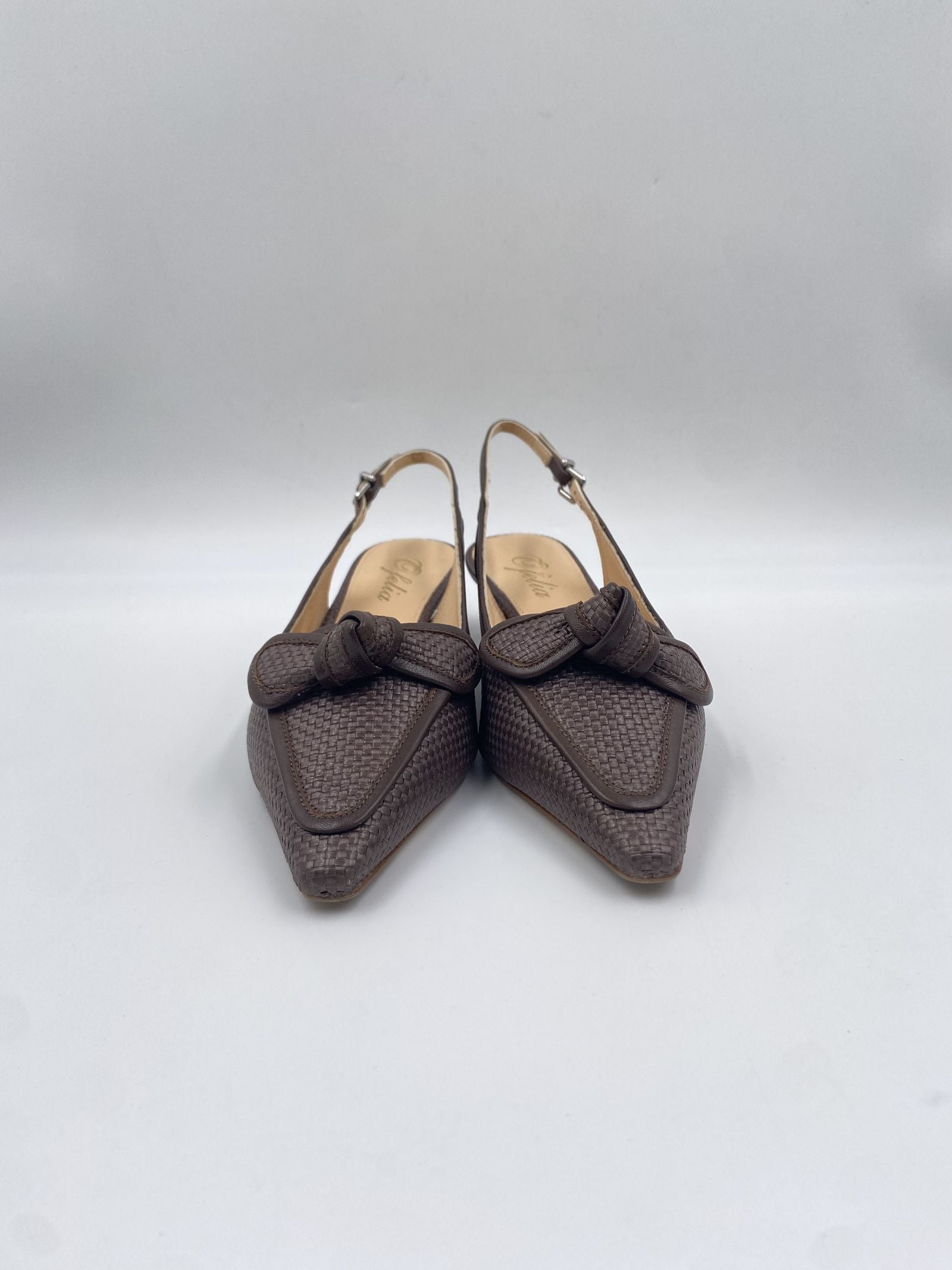 Slingback con fiocco - Ofelia 3069 MORO OFELIA 