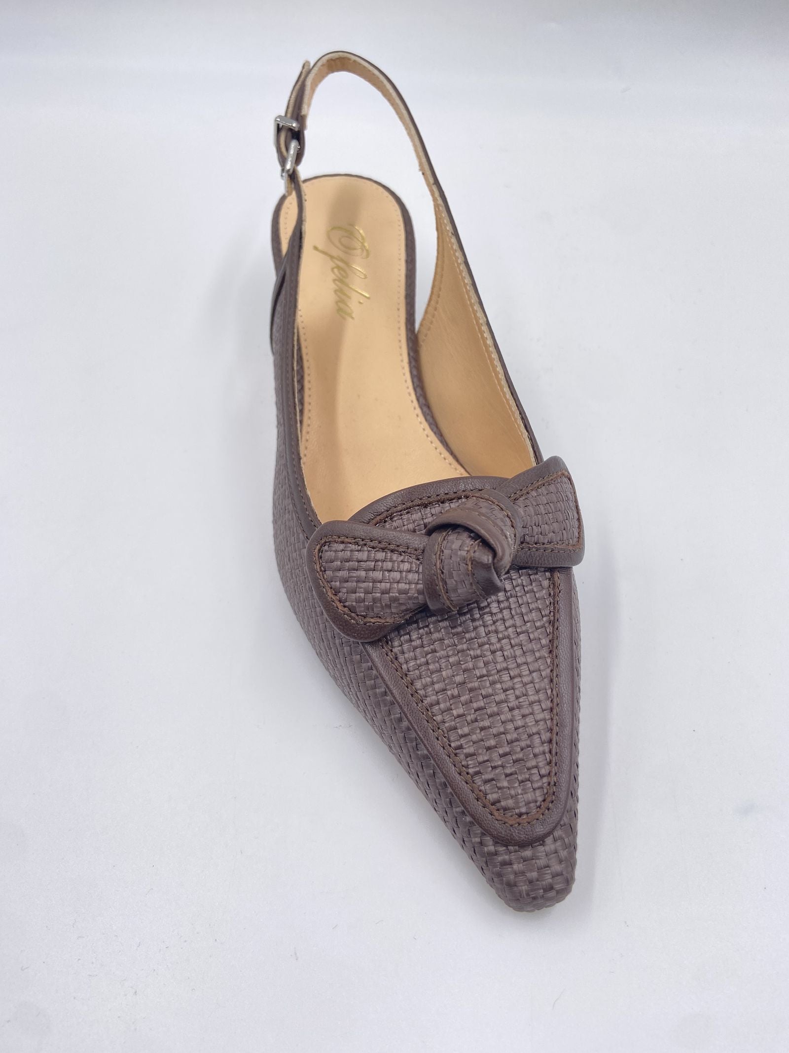 Slingback con fiocco - Ofelia 3069 MORO OFELIA 