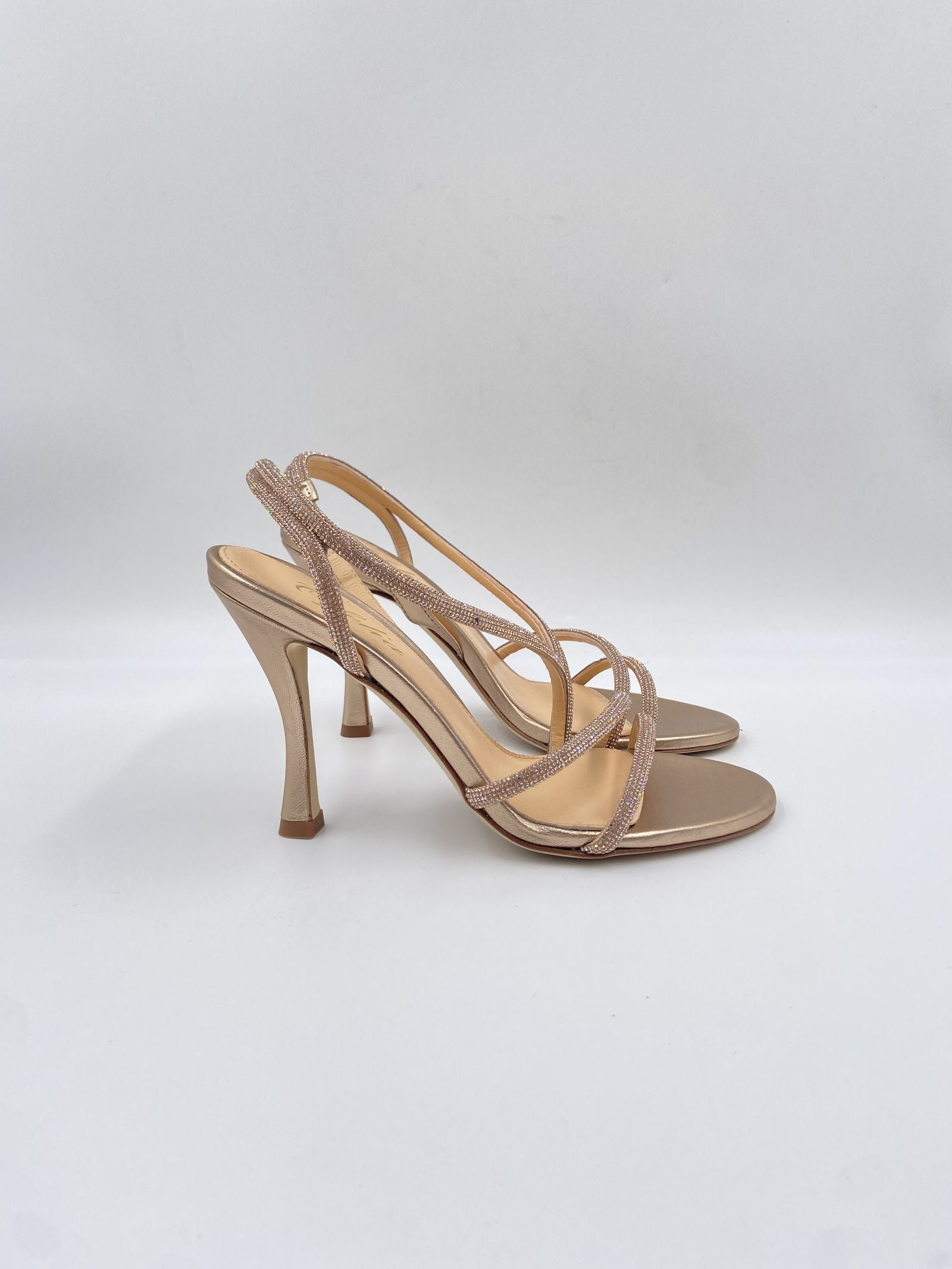 Sandalo con strass - Ofelia 3135 BEIGE OFELIA 