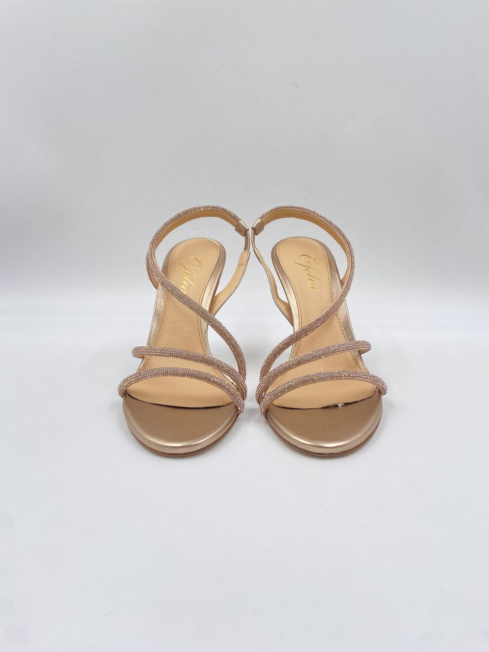 Sandalo con strass - Ofelia 3135 BEIGE OFELIA 