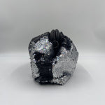 Borsa hobo paillettes argento nero - Ofelia AR027P ARGENTO OFELIA 