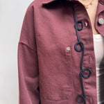 Camicia customizzata - Ofelia GIOIA BORDEAUX OFELIA 