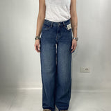 Jeans wide leg con tascone - Ofelia LAF244 DENIM OFELIA 