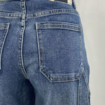 Jeans wide leg con tascone - Ofelia LAF244 DENIM OFELIA 