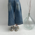 Bermuda lungo destroyed - Ofelia LAF284 DENIM OFELIA 