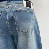 Bermuda lungo destroyed - Ofelia LAF284 DENIM OFELIA 
