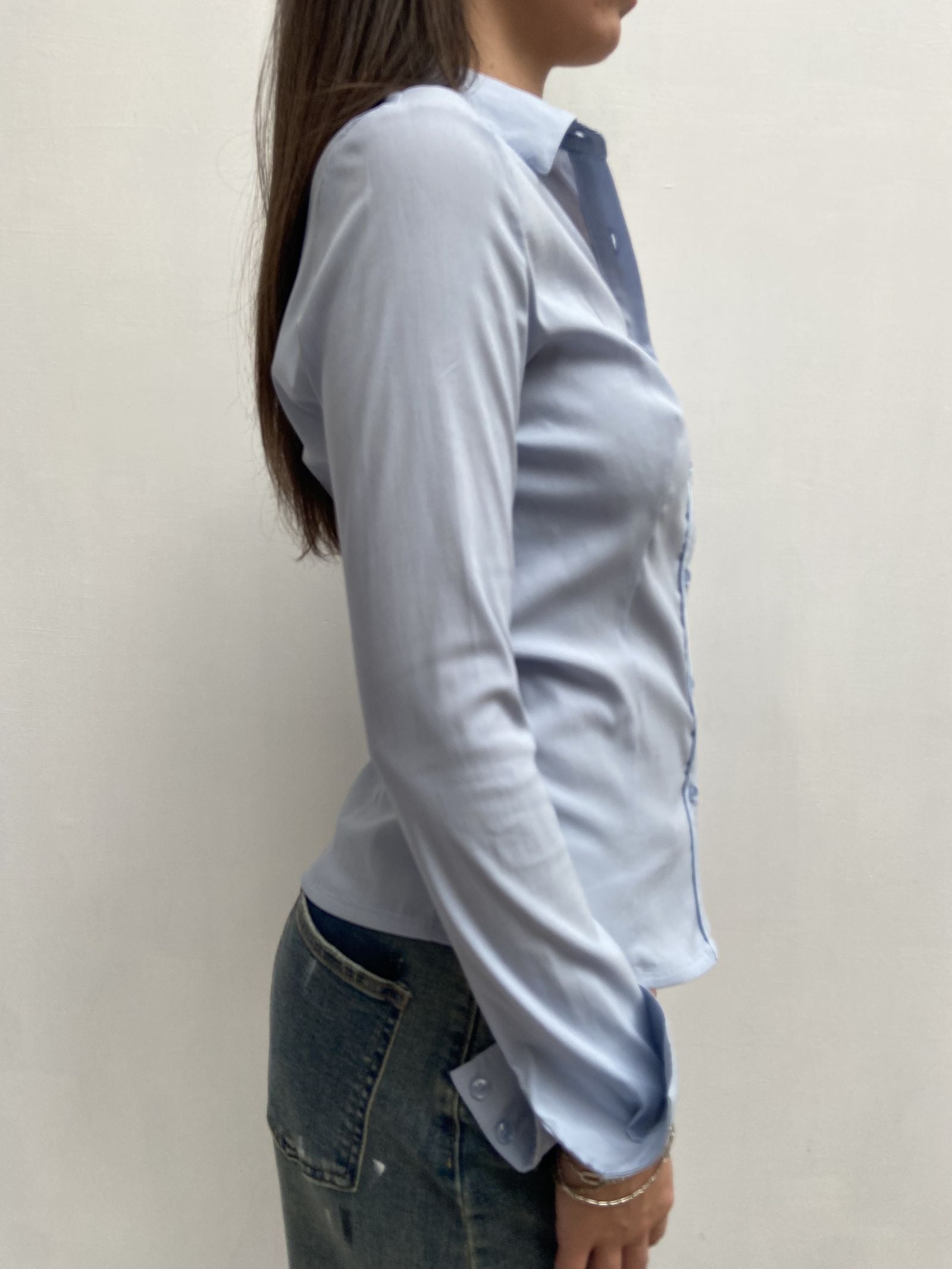 Camicia elasticizzata - Ofelia PARIGI AZZURRO OFELIA 