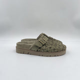 Sandalo Edra Wov in suede - Patrizia Bonfanti EDRAWOV MILITARE PATRIZIA BONFANTI 