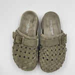 Sandalo Edra Wov in suede - Patrizia Bonfanti EDRAWOV MILITARE PATRIZIA BONFANTI 