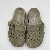 Sandalo Edra Wov in suede - Patrizia Bonfanti EDRAWOV MILITARE PATRIZIA BONFANTI 