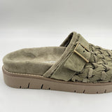 Sandalo Edra Wov in suede - Patrizia Bonfanti EDRAWOV MILITARE PATRIZIA BONFANTI 