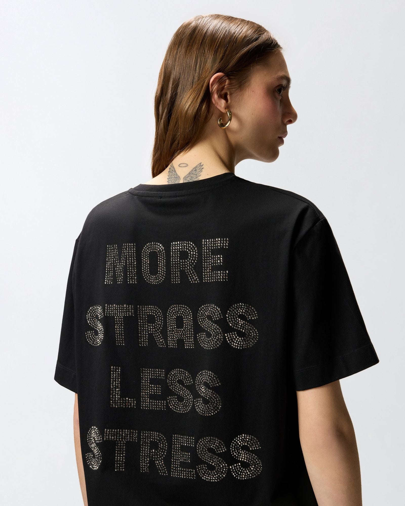 T-shirt jersey logo - Pinko 105526A33S Z99 PINKO 