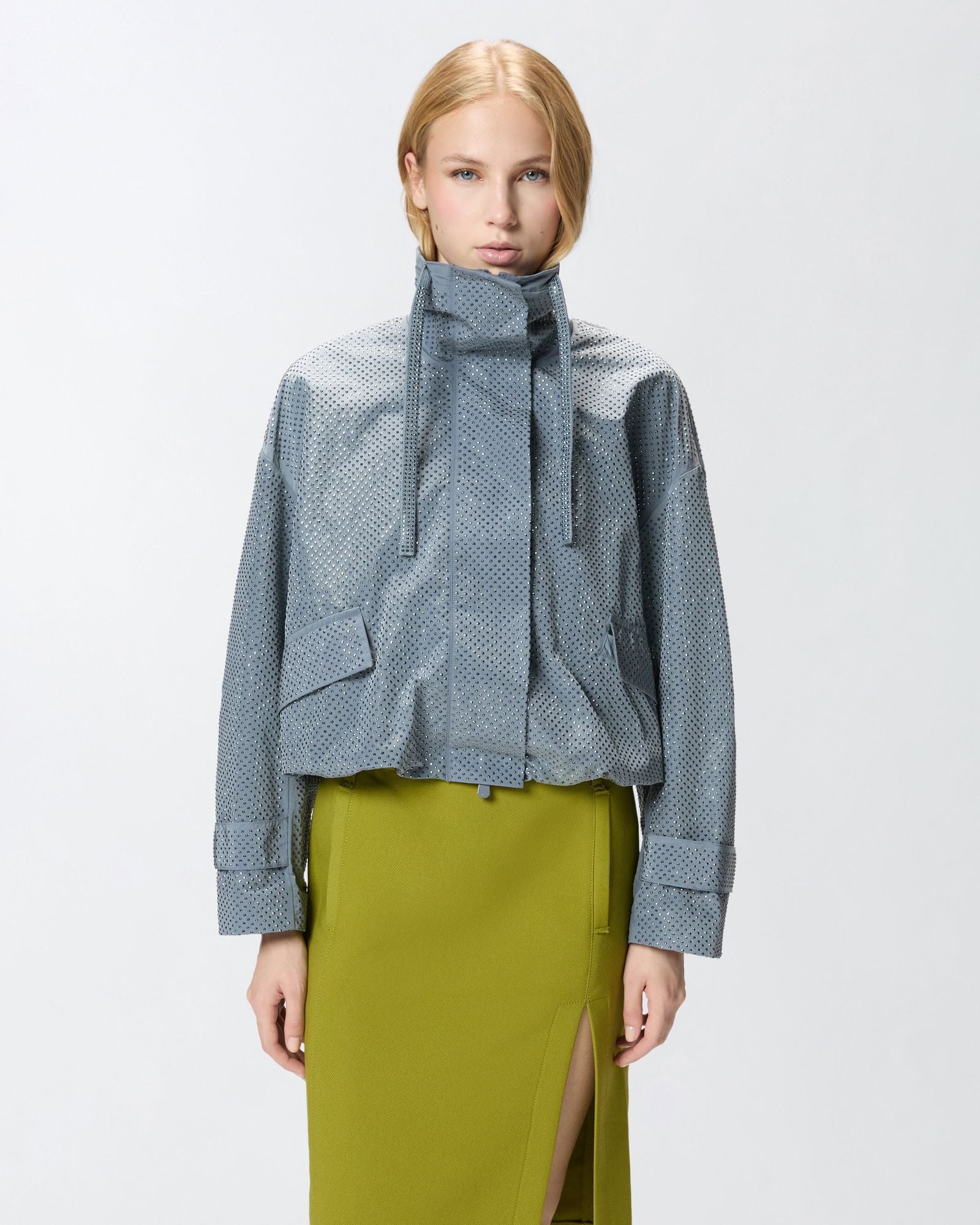 Blouson tela con borchie - Pinko 106166A31V K05 PINKO 