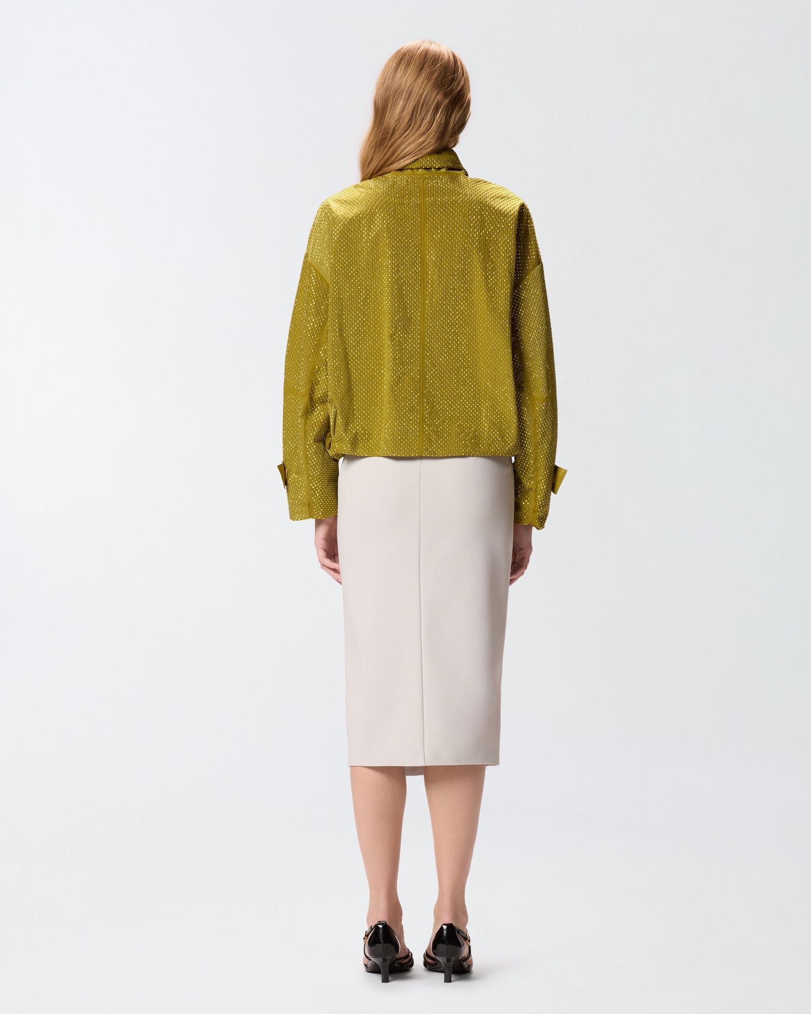Blouson  tela con borchie - Pinko 106166A31V US3 PINKO 