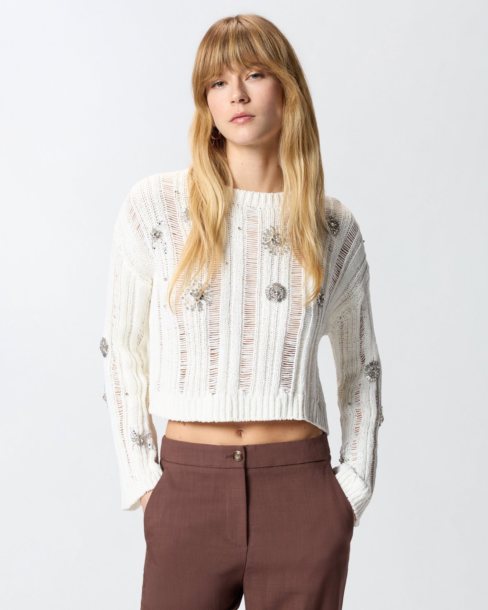 Maglia pressione fettuccia - Pinko 106308A34C Z15 PINKO 